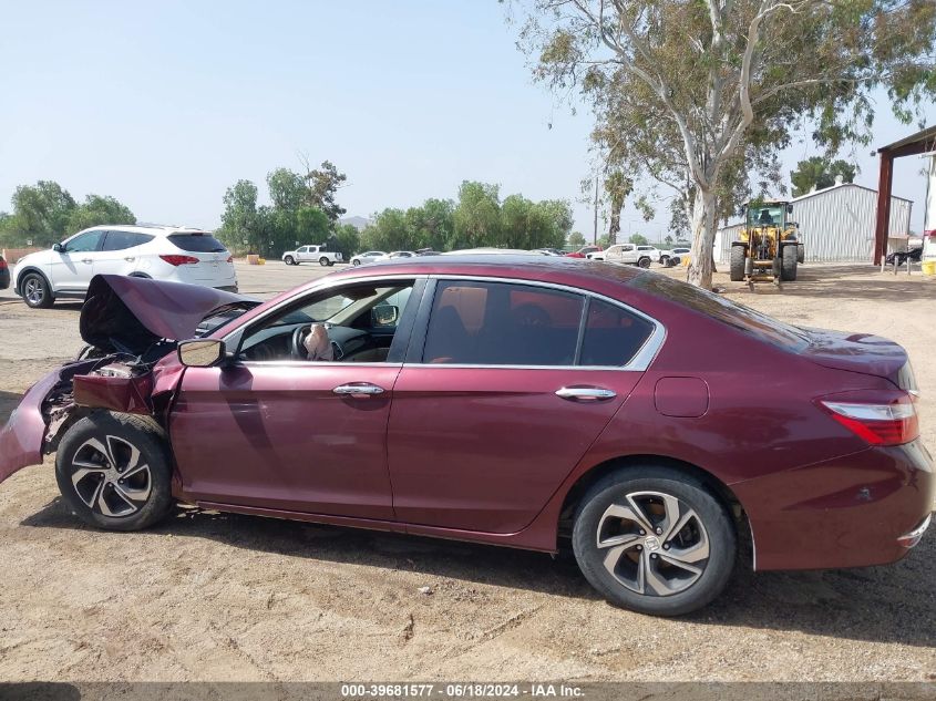 2017 Honda Accord Lx VIN: 1HGCR2F35HA198498 Lot: 40250641