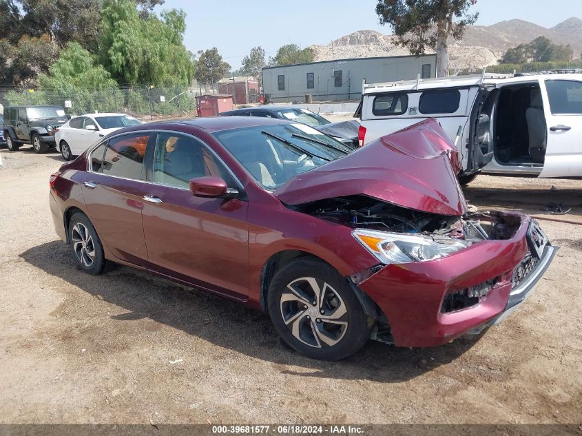 1HGCR2F35HA198498 2017 HONDA ACCORD - Image 1