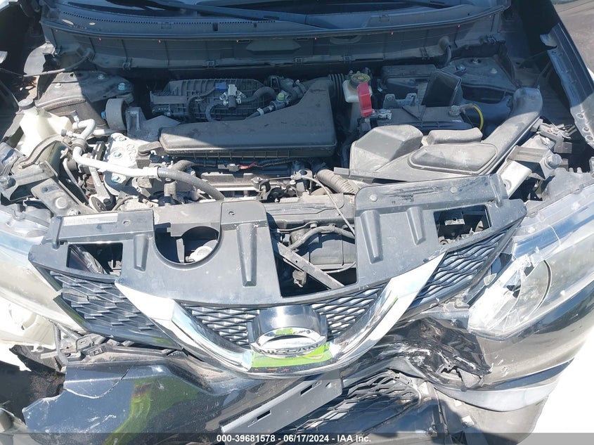 2016 Nissan Rogue S/Sl/Sv VIN: KNMAT2MV2GP684127 Lot: 39681578