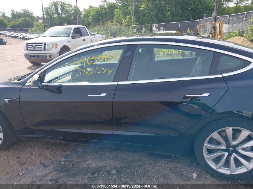 2019 Tesla Model 3 VIN: 5YJ3E1EA2KF314159 Lot: 39681594