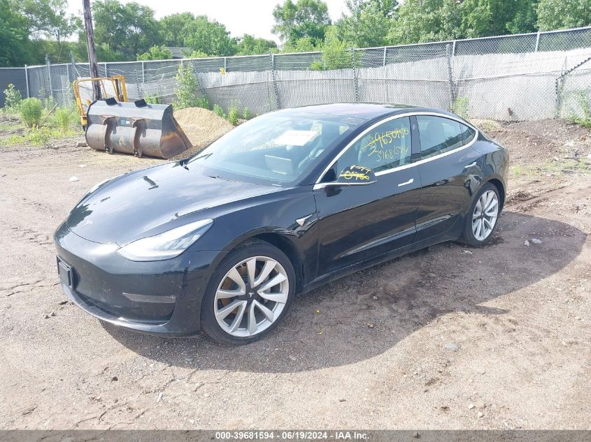 2019 Tesla Model 3 VIN: 5YJ3E1EA2KF314159 Lot: 39681594