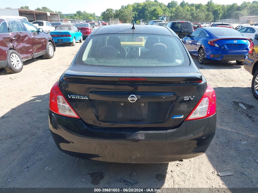 2013 Nissan Versa 1.6 Sv VIN: 3N1CN7AP9DL820575 Lot: 39681603