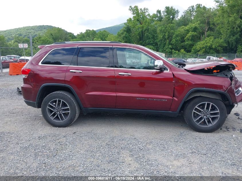 2019 Jeep Grand Cherokee Limited VIN: 1C4RJFBG4KC531365 Lot: 39681611