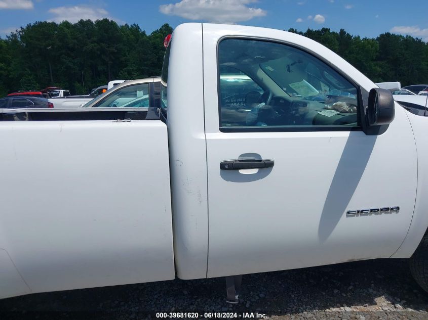 2011 GMC Sierra 1500 Work Truck VIN: 1GTN1TEA8BZ366406 Lot: 39681620