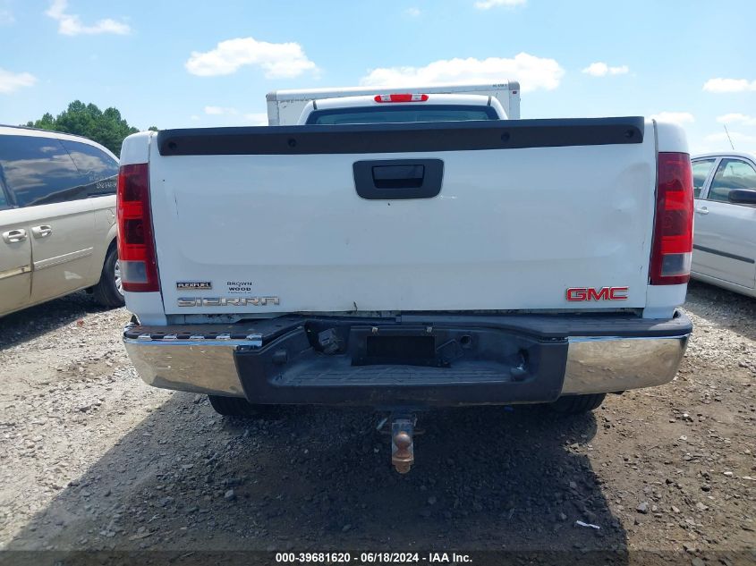 2011 GMC Sierra 1500 Work Truck VIN: 1GTN1TEA8BZ366406 Lot: 39681620
