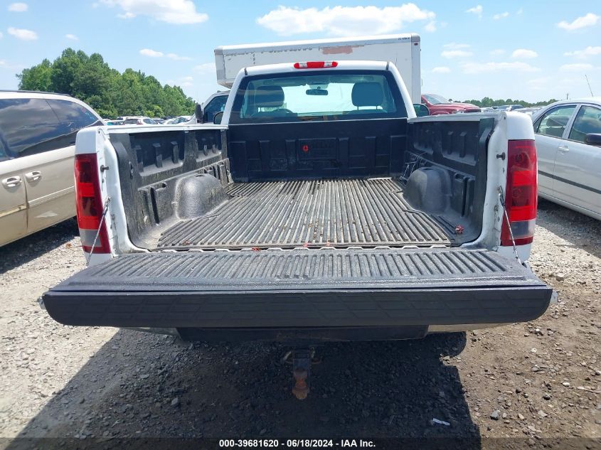 2011 GMC Sierra 1500 Work Truck VIN: 1GTN1TEA8BZ366406 Lot: 39681620