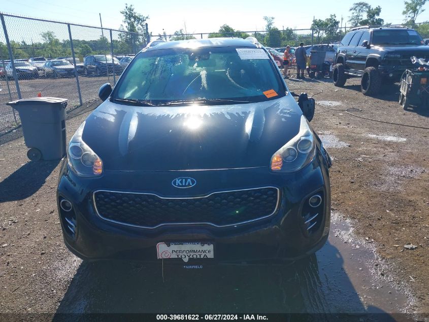 2017 Kia Sportage Lx VIN: KNDPMCAC6H7236118 Lot: 39681622