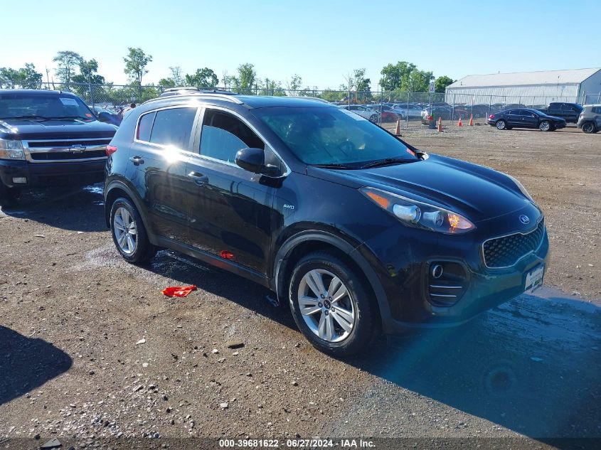 2017 Kia Sportage Lx VIN: KNDPMCAC6H7236118 Lot: 39681622