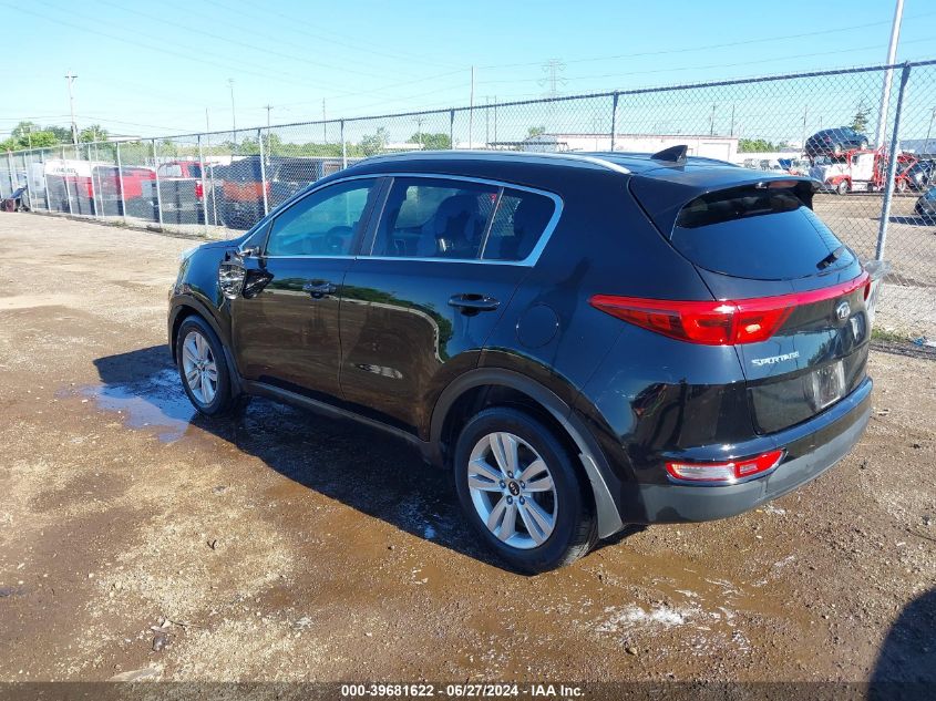 2017 Kia Sportage Lx VIN: KNDPMCAC6H7236118 Lot: 39681622