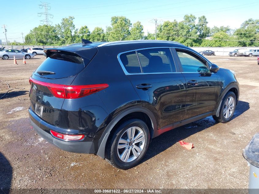 2017 Kia Sportage Lx VIN: KNDPMCAC6H7236118 Lot: 39681622