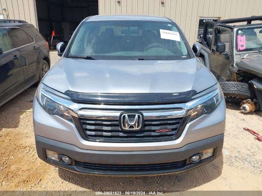 2019 Honda Ridgeline Sport VIN: 5FPYK3F12KB002004 Lot: 39681623