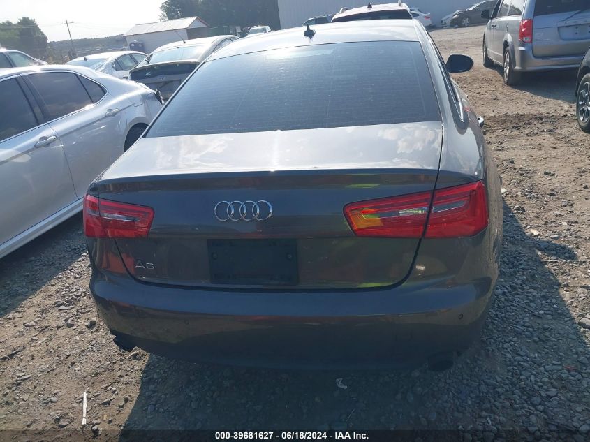 2014 Audi A6 2.0T Premium VIN: WAUGFAFC3EN004037 Lot: 39681627