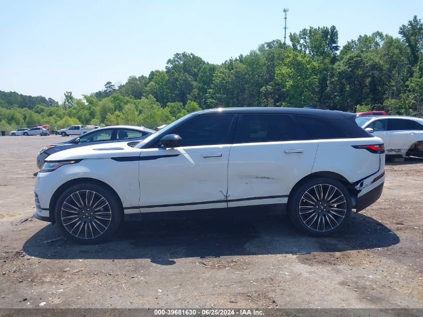 2022 Land Rover Range Rover Velar P250 R-Dynamic S VIN: SALYT2EXXNA346935 Lot: 39681630