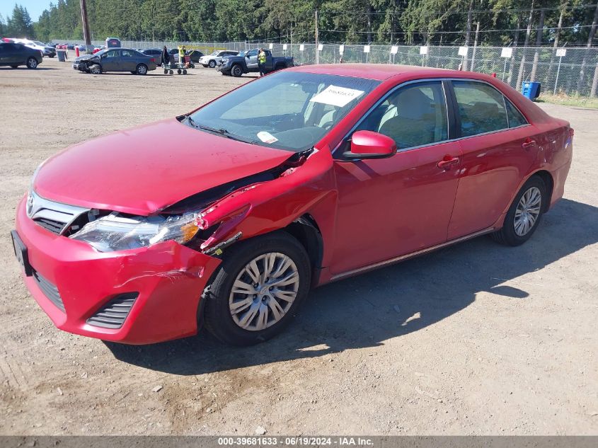 2013 Toyota Camry L/Se/Le/Xle VIN: 4T1BF1FK0DU677081 Lot: 39681633