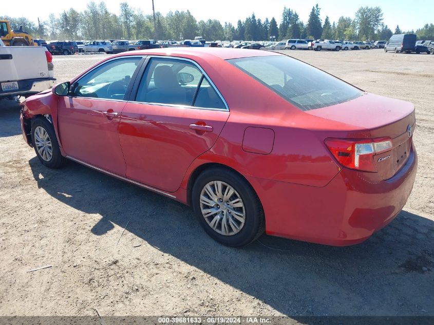 2013 Toyota Camry L/Se/Le/Xle VIN: 4T1BF1FK0DU677081 Lot: 39681633