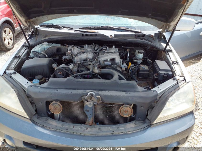 2004 Kia Sorento Ex/Lx VIN: KNDJC733745205768 Lot: 39681634