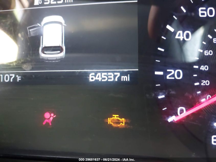 2020 Kia Soul Gt-Line Turbo VIN: KNDJ53AF5L7058224 Lot: 39681637