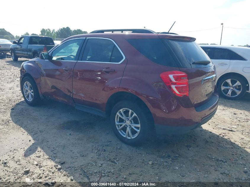 2016 CHEVROLET EQUINOX LT - 2GNFLFEK2G6277627