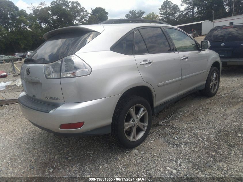 2008 Lexus Rx 400H VIN: JTJHW31U382860220 Lot: 39681655