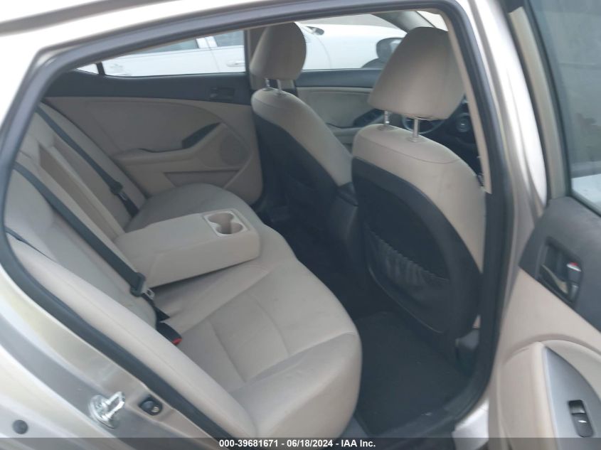 2014 Kia Optima Lx VIN: KNAGM4A75E5481327 Lot: 39681671