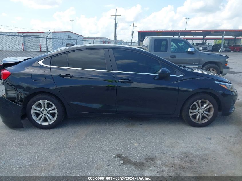 2019 Chevrolet Cruze Lt VIN: 1G1BE5SMXK7117630 Lot: 39681683