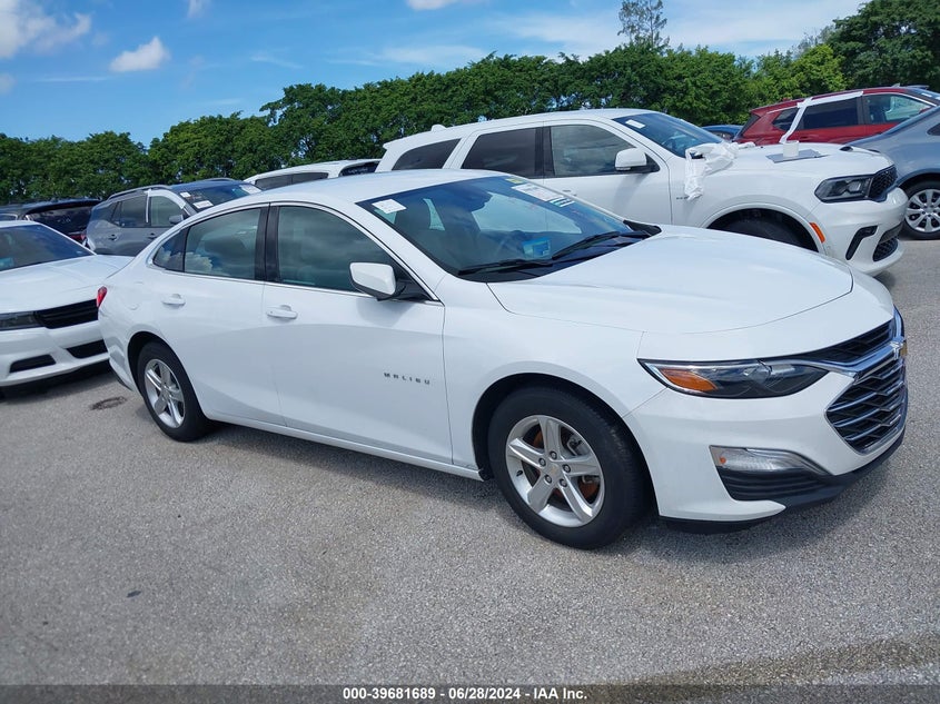VIN 1G1ZB5STXNF200113 2022 CHEVROLET MALIBU FWD LS