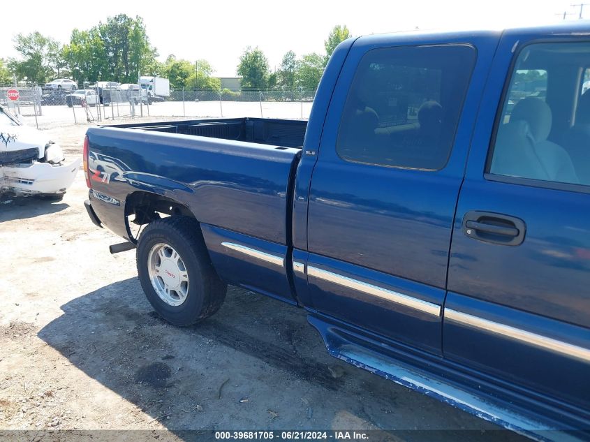 1999 GMC Sierra 1500 Sle VIN: 1GTEK19TOXE511949 Lot: 39681705