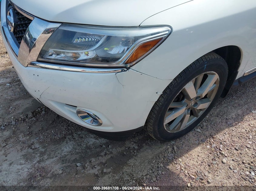 2013 Nissan Pathfinder Platinum VIN: 5N1AR2MM4DC608848 Lot: 39681708