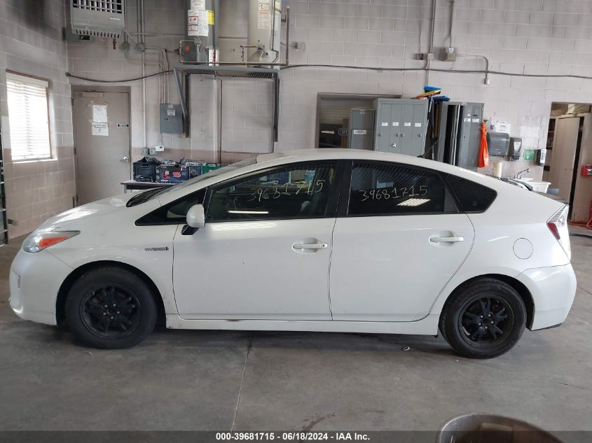 JTDKN3DU8D0340429 2013 Toyota Prius Two