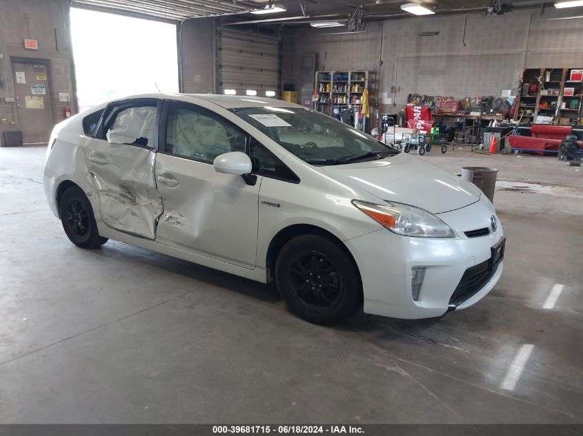 2013 Toyota Prius Two VIN: JTDKN3DU8D0340429 Lot: 39681715