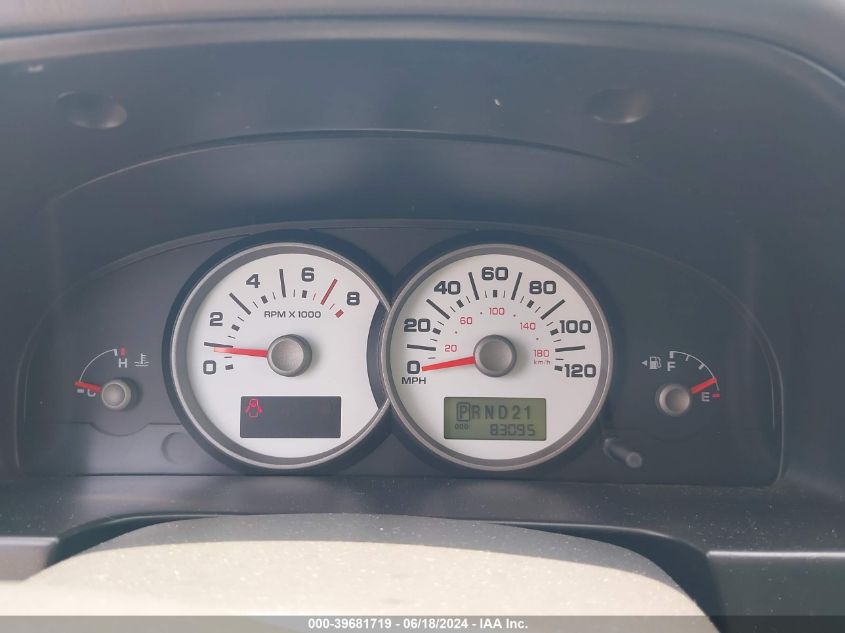 2005 Ford Escape Xlt VIN: 1FMYU93145KA47166 Lot: 39681719