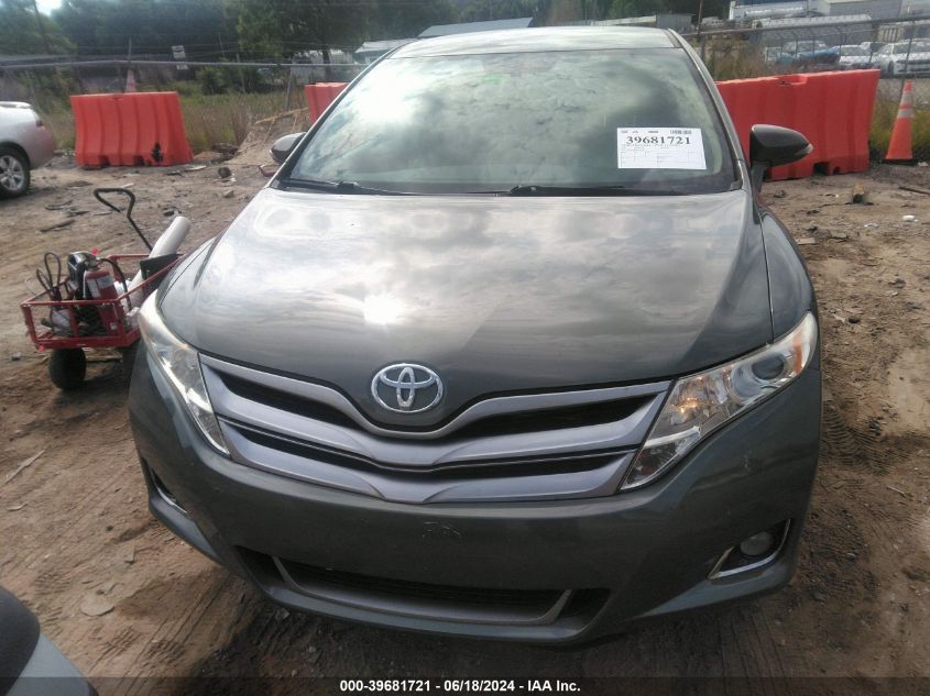 2014 Toyota Venza Le VIN: 4T3ZA3BB0EU086420 Lot: 39681721