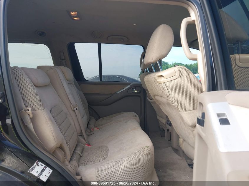 2010 Nissan Pathfinder Se VIN: 5N1AR1NN3AC620812 Lot: 39681725