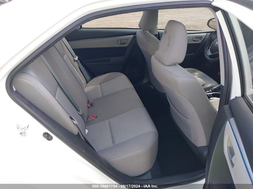 2014 Toyota Corolla Le VIN: 2T1BURHE2EC177695 Lot: 39681754