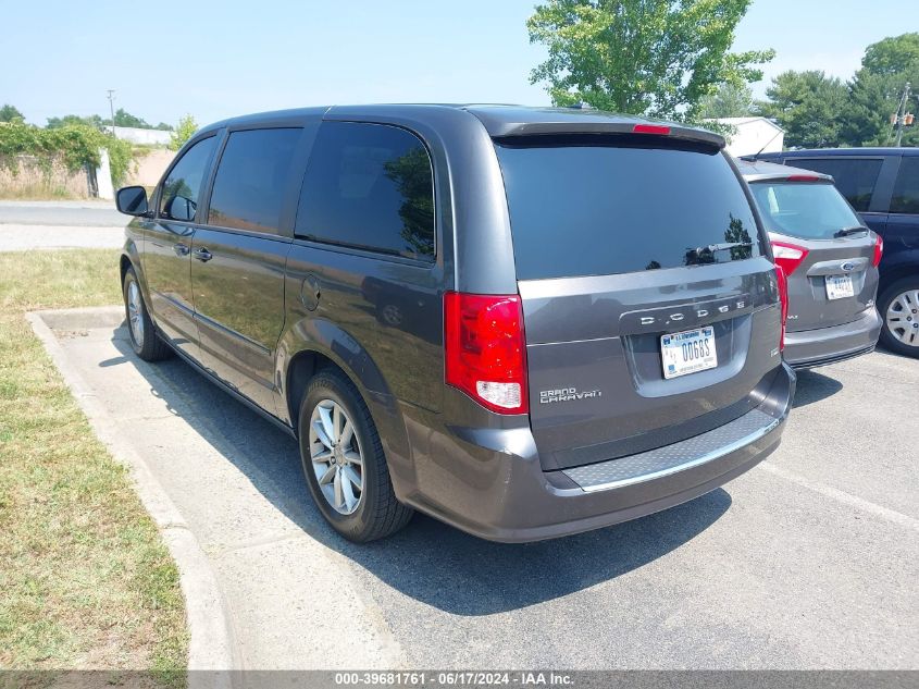 2016 Dodge Grand Caravan Se Plus VIN: 2C4RDGBGXGR343557 Lot: 39681761