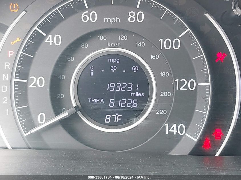 2014 HONDA CR-V EX-L - 2HKRM4H7XEH613032