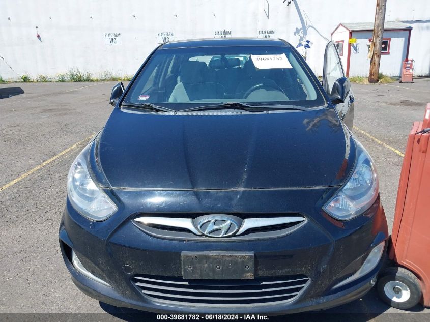 2012 Hyundai Accent Se VIN: KMHCU5AE0CU021139 Lot: 39681782