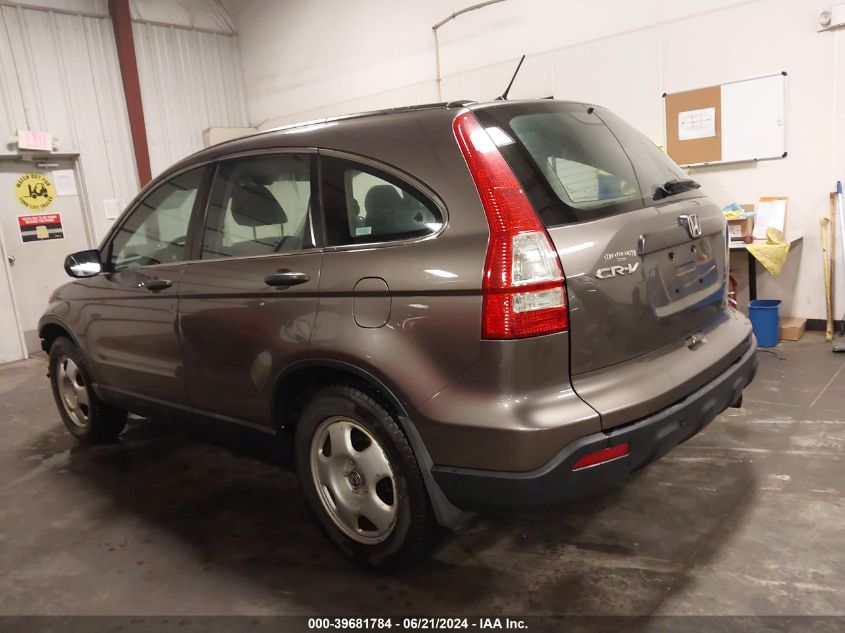 2009 Honda Cr-V Lx VIN: 3CZRE38329G704812 Lot: 39681784