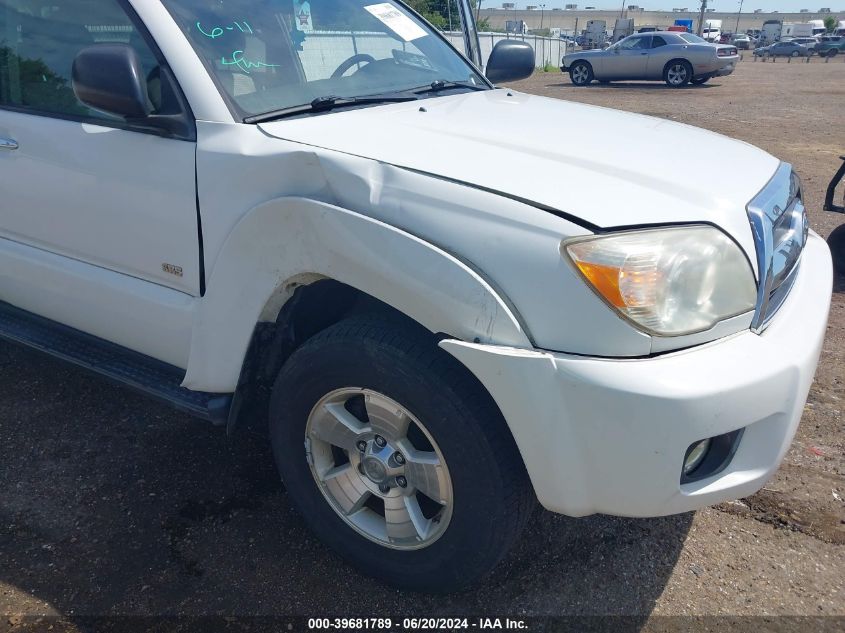 2006 Toyota 4Runner Sr5 V6 VIN: JTEZU14RX60067476 Lot: 39681789