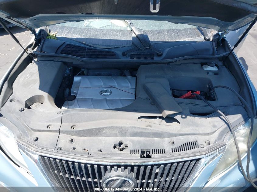 2011 Lexus Rx 350 VIN: 2T2ZK1BA4BC045654 Lot: 39681794