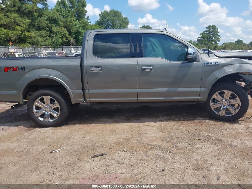 2019 Ford F-150 Lariat VIN: 1FTEW1E41KKC98958 Lot: 39681800