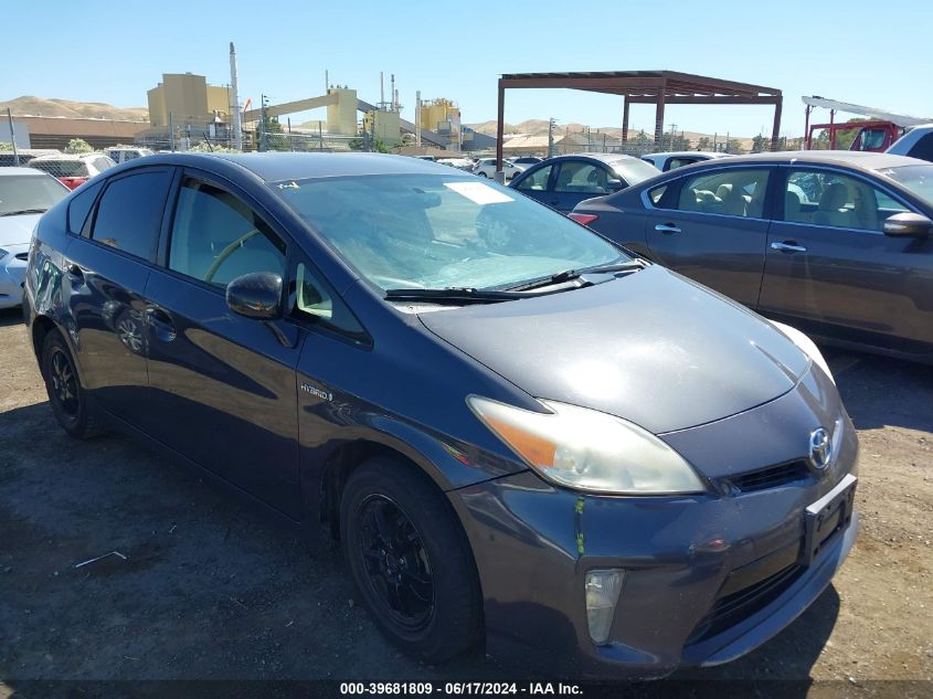 2013 Toyota Prius Three VIN: JTDKN3DU5D1716210 Lot: 39681809