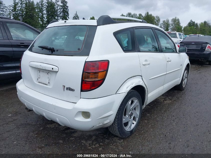 2005 Pontiac Vibe VIN: 5Y2SL63855Z413393 Lot: 39681824