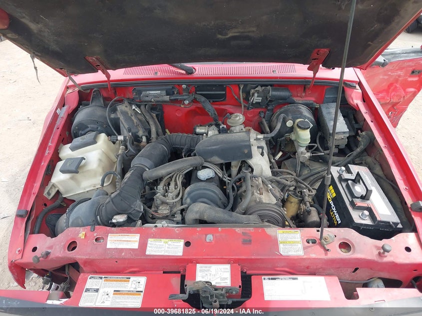 1997 Ford Ranger Splash/Xl/Xlt VIN: 1FTCR10A3VPA13678 Lot: 39681825