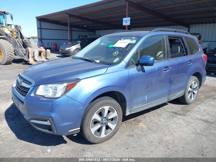 VIN JF2SJAGC4HH570657 2017 SUBARU FORESTER 2.5I PREMIUM