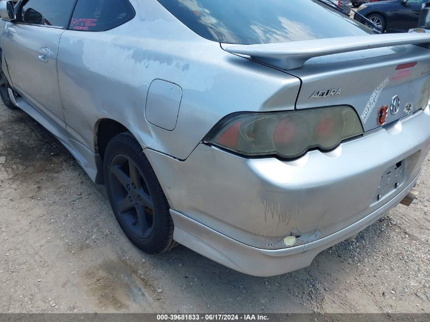 2003 Acura Rsx VIN: JH4DC54883C007737 Lot: 39681833