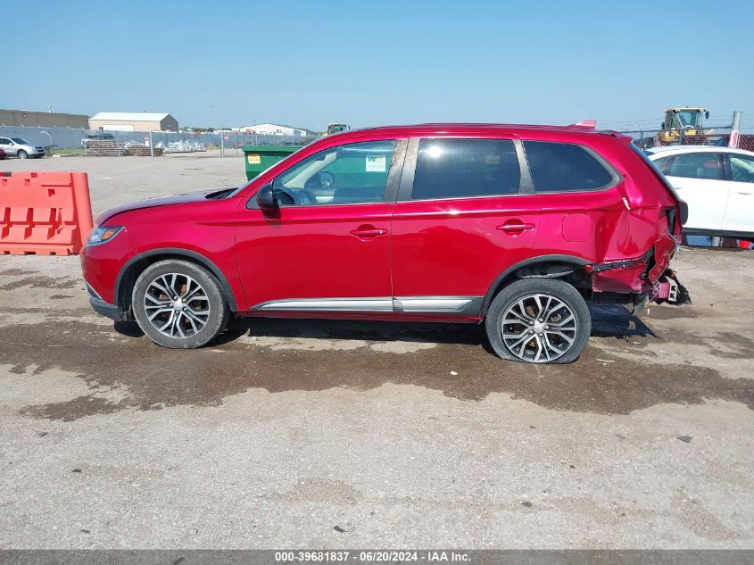 2017 Mitsubishi Outlander Es VIN: JA4AZ2A36HZ035352 Lot: 39681837