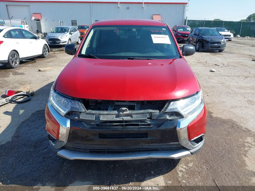 2017 Mitsubishi Outlander Es VIN: JA4AZ2A36HZ035352 Lot: 39681837