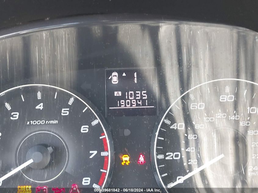 2011 Subaru Outback 2.5I Limited VIN: 4S4BRCLC4B3372055 Lot: 39681842