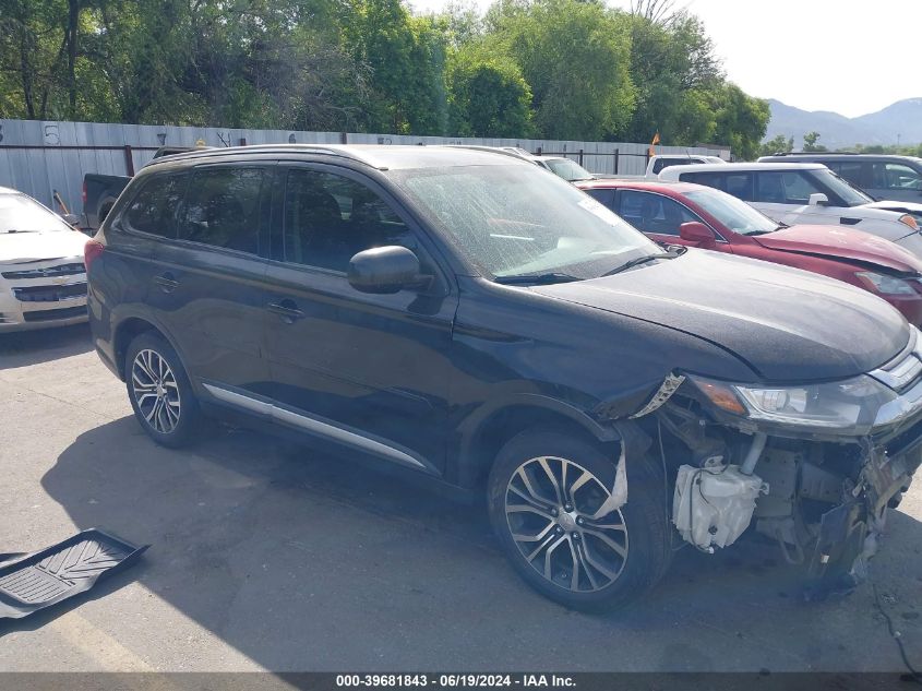 2016 Mitsubishi Outlander Es VIN: JA4AD2A39GZ016016 Lot: 39681843